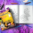 Großes Halloween Malbuch zum Download für Kinder ab 3 PDF