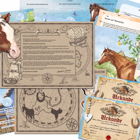 VORSCHAU-Schatzsuche-Schnitzeljagd-Download-Pferde