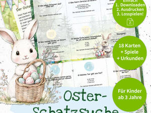 Cover Oster Schatzsuche für Kinder