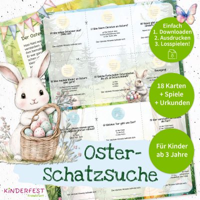 Cover Oster Schatzsuche für Kinder