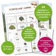 Kinder-Schnitzeljagd-Camping