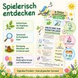 5 Sinne Schnitzeljagd Frühling für Kinder von 7-10 Jahre