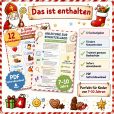 5 Sinne Schnitzeljagd Nikolaus Spiel für Kinder