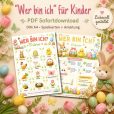Wer-bin-ich Spiel für Kinder zu Ostern